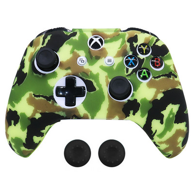Za Xbox One S kontroler Silikonski poklopac Skin Grip Zaštitna torbica Za Xbox One S Joystick Gamepad Cases Navlake za ručke igre Novo