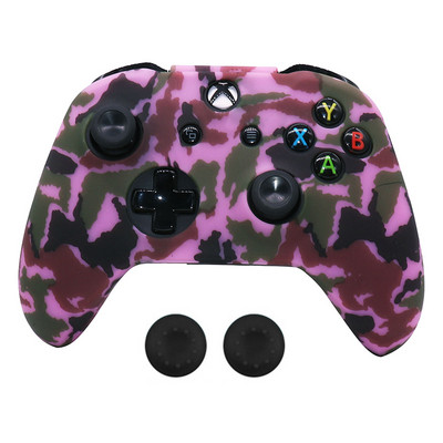 Za Xbox One S kontroler Silikonski poklopac Skin Grip Zaštitna torbica Za Xbox One S Joystick Gamepad Cases Navlake za ručke igre Novo