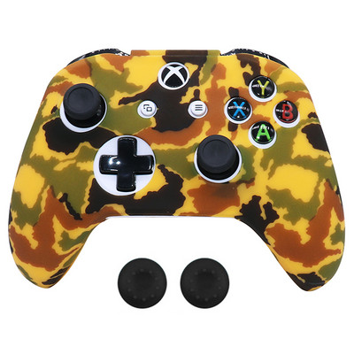 Za Xbox One S kontroler Silikonski poklopac Skin Grip Zaštitna torbica Za Xbox One S Joystick Gamepad Cases Navlake za ručke igre Novo