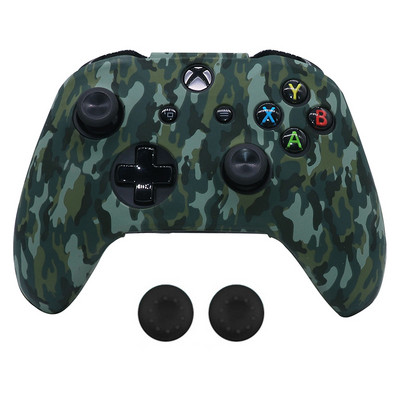 Za Xbox One S kontroler Silikonski poklopac Skin Grip Zaštitna torbica Za Xbox One S Joystick Gamepad Cases Navlake za ručke igre Novo