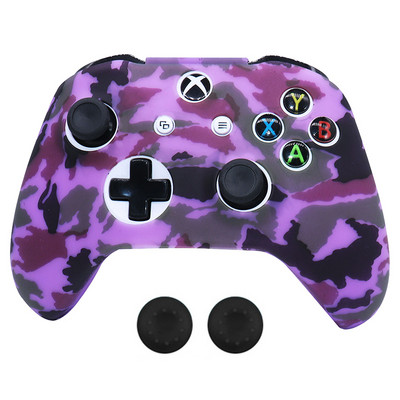 Za Xbox One S kontroler Silikonski poklopac Skin Grip Zaštitna torbica Za Xbox One S Joystick Gamepad Cases Navlake za ručke igre Novo