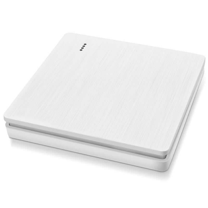 433MHz bezvadu tālvadības pults slēdzis 86 izmēra RF sienas paneļa spiedpogas raidītājs 1 2 3 grupas slēdzis tālvadības pults gaismas diode