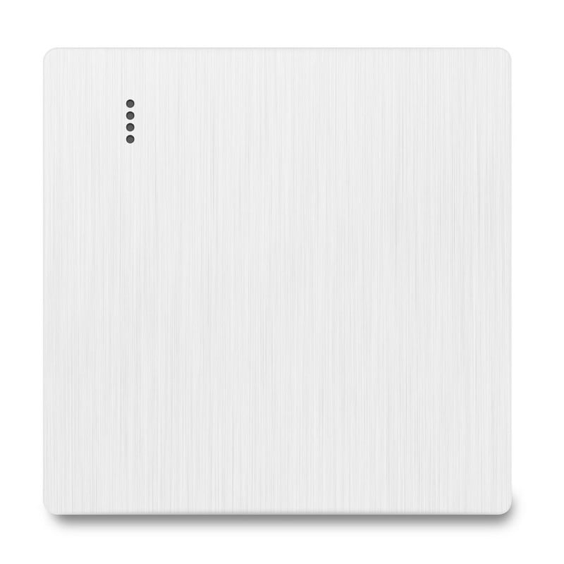 433MHz bezvadu tālvadības pults slēdzis 86 izmēra RF sienas paneļa spiedpogas raidītājs 1 2 3 grupas slēdzis tālvadības pults gaismas diode