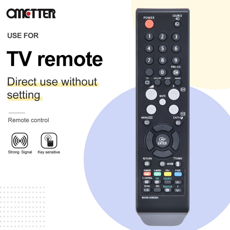 BN59-00609A Novo za daljinski upravljač za Samsung TV LE32S81B LE37S81B LA26R7 LA32R7 LA40R7 LA26R71BA LA32S8 LA37S8 LA40S8 LA46S8