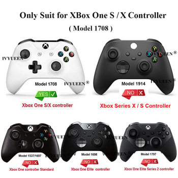 Θήκη προστασίας δέρματος IVYUEEN για Microsoft Xbox One XS Slim Controller σιλικόνης με κάλυμμα χειριστηρίου παιχνιδιών με αναλογικό ThumbSticks Grip Cap