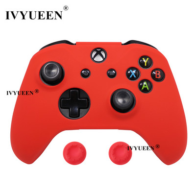 IVYUEEN za Microsoft Xbox One XS Slim Controller Silikonska zaštitna torbica za kožu s analognim ThumbSticks Grip Cap Poklopac za gamepad