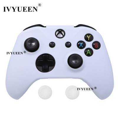 IVYUEEN za Microsoft Xbox One XS Slim Controller Silikonska zaštitna torbica za kožu s analognim ThumbSticks Grip Cap Poklopac za gamepad