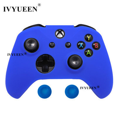 IVYUEEN za Microsoft Xbox One XS Slim Controller Silikonska zaštitna torbica za kožu s analognim ThumbSticks Grip Cap Poklopac za gamepad