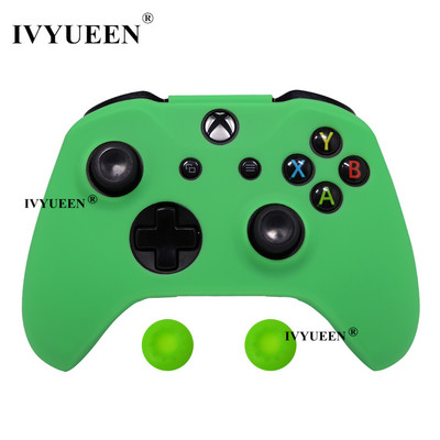 IVYUEEN za Microsoft Xbox One XS Slim Controller Silikonska zaštitna torbica za kožu s analognim ThumbSticks Grip Cap Poklopac za gamepad