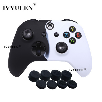 IVYUEEN za Microsoft Xbox One XS Slim Controller Silikonska zaštitna torbica za kožu s analognim ThumbSticks Grip Cap Poklopac za gamepad