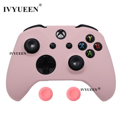 IVYUEEN za Microsoft Xbox One XS Slim Controller Silikonska zaštitna torbica za kožu s analognim ThumbSticks Grip Cap Poklopac za gamepad