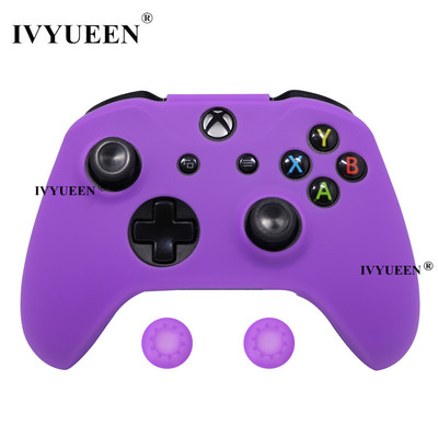 IVYUEEN za Microsoft Xbox One XS Slim Controller Silikonska zaštitna torbica za kožu s analognim ThumbSticks Grip Cap Poklopac za gamepad