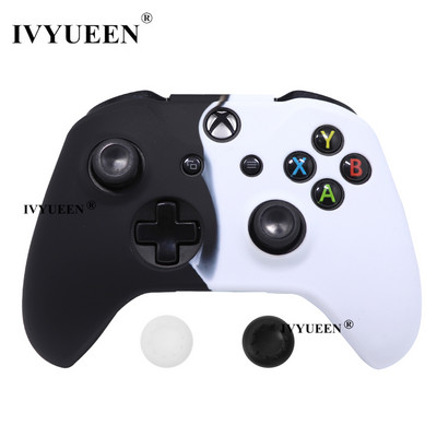 IVYUEEN za Microsoft Xbox One XS Slim Controller Silikonska zaštitna torbica za kožu s analognim ThumbSticks Grip Cap Poklopac za gamepad
