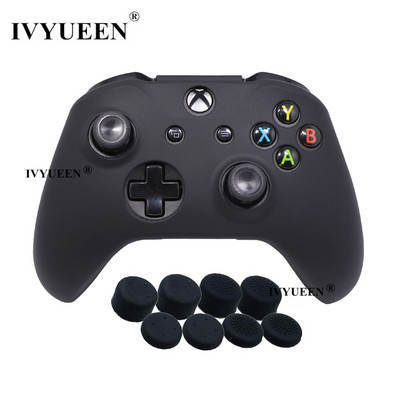 IVYUEEN za Microsoft Xbox One XS Slim Controller Silikonska zaštitna torbica za kožu s analognim ThumbSticks Grip Cap Poklopac za gamepad