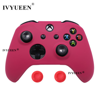 IVYUEEN za Microsoft Xbox One XS Slim Controller Silikonska zaštitna torbica za kožu s analognim ThumbSticks Grip Cap Poklopac za gamepad