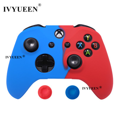 IVYUEEN za Microsoft Xbox One XS Slim Controller Silikonska zaštitna torbica za kožu s analognim ThumbSticks Grip Cap Poklopac za gamepad