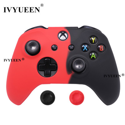 IVYUEEN za Microsoft Xbox One XS Slim Controller Silikonska zaštitna torbica za kožu s analognim ThumbSticks Grip Cap Poklopac za gamepad