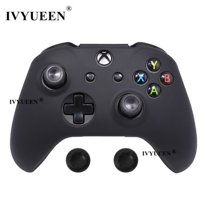 IVYUEEN za Microsoft Xbox One XS Slim Controller Silikonska zaštitna torbica za kožu s analognim ThumbSticks Grip Cap Poklopac za gamepad