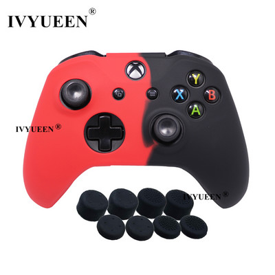 IVYUEEN za Microsoft Xbox One XS Slim Controller Silikonska zaštitna torbica za kožu s analognim ThumbSticks Grip Cap Poklopac za gamepad