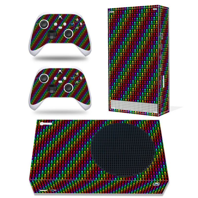 Skin Sticker Decal Wrap Cover za Xbox Series S konzolu i 2 kontrolera Saćasti dizajn