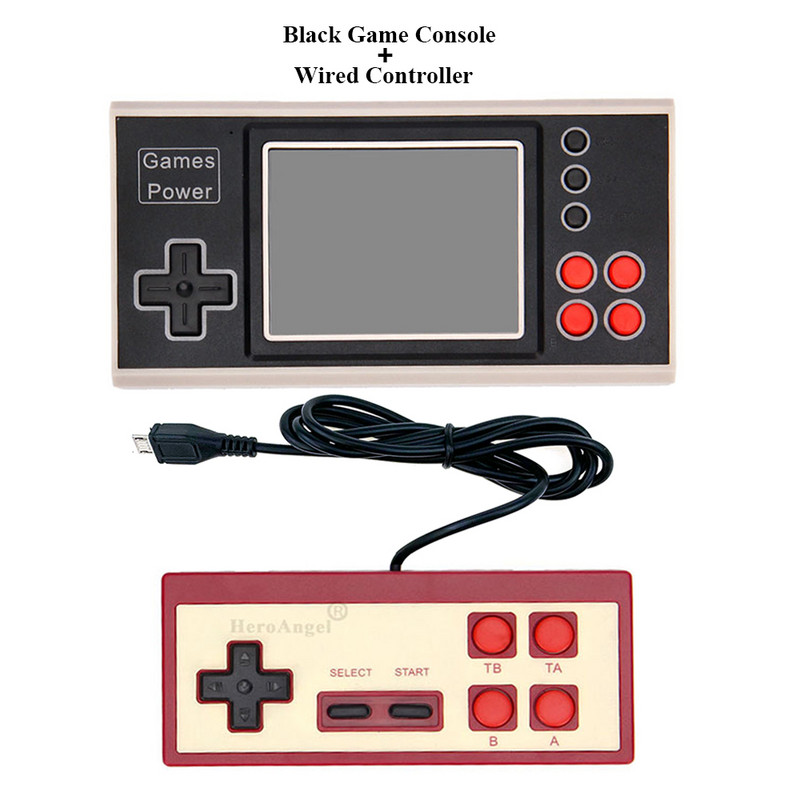 Mini ručne K30 konzole za videoigre Ugrađeno 500 2,8" Retro igre Prijenosni player s USB TV Connectom Podrška AV izlaz