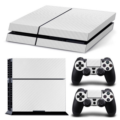 Konzola Karbonska vlakna Skin Sticker Wrap Controller Dustproof Vinyl Cover Decal Zaštitna maska Shell Kompatibilan s PS4 M19 22