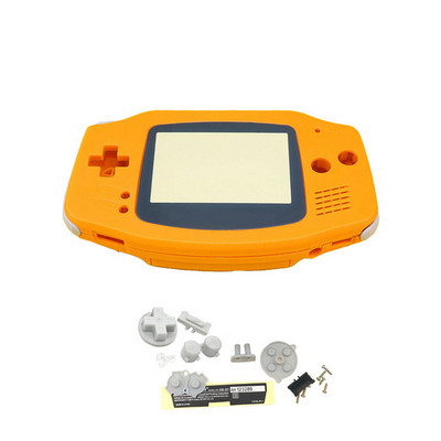 Täielik komplekt Gameboy Advance Shelli asenduskorpuse juhtiva kummipadja nuppude kestaga GBA IPS-i mängukorpuse jaoks