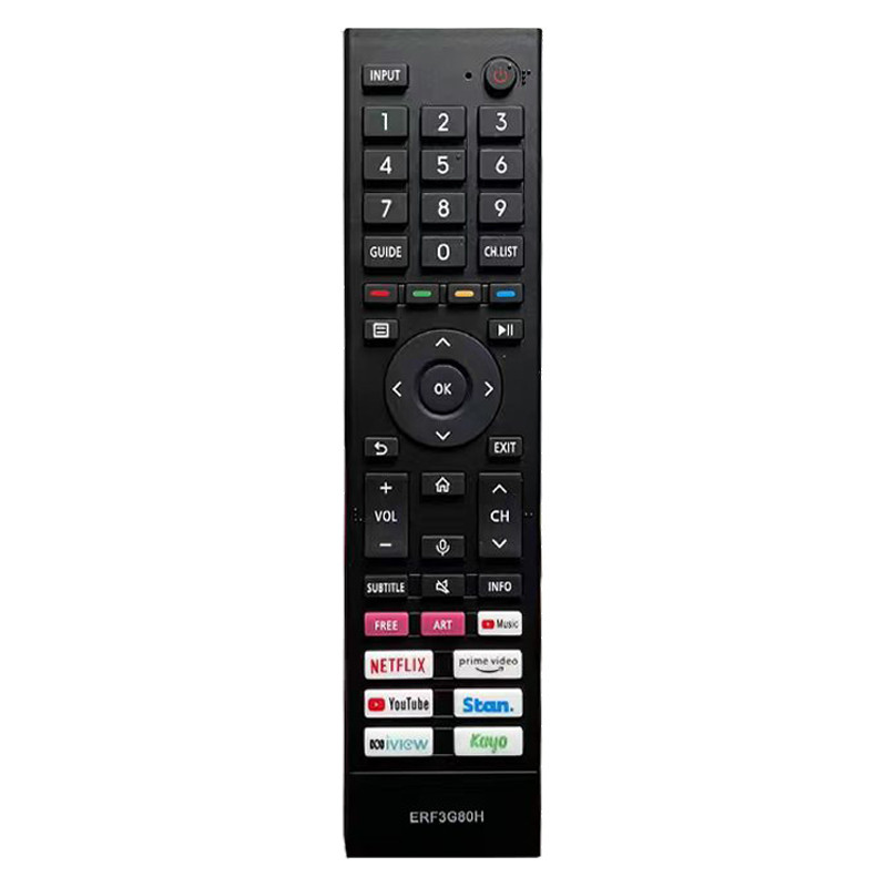 Telecomanda nou-nouță ERF3G80H pentru Hisense Samrt LED TV A7G U7G Series 55U7G 65U7G 43A7G 50A7G fără voce
