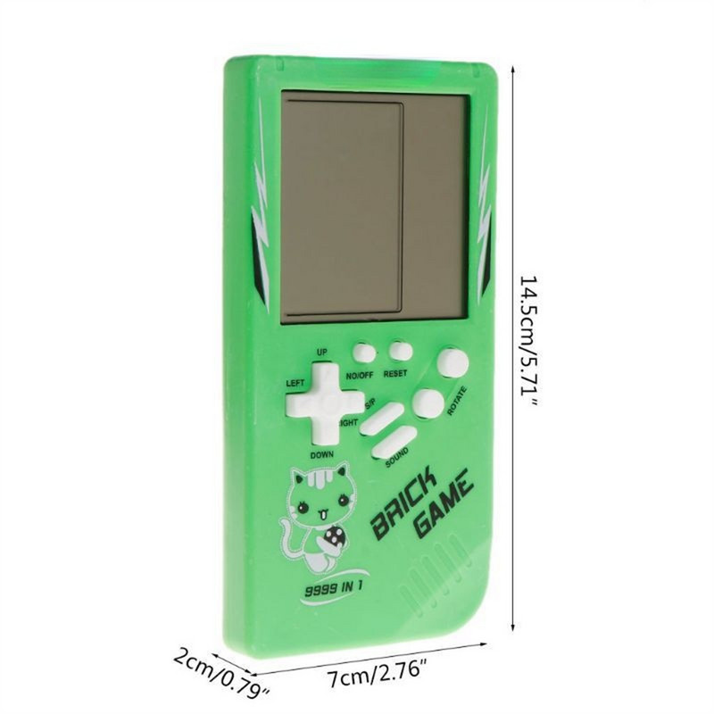 Mini Hordozható Retro Kézi játékkonzol Gyermek klasszikus nosztalgikus játékgép Oktatási játékok idősek Játékosok