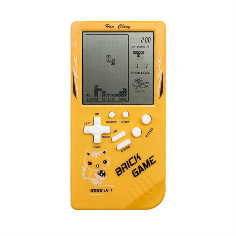 Mini Hordozható Retro Kézi játékkonzol Gyermek klasszikus nosztalgikus játékgép Oktatási játékok idősek Játékosok