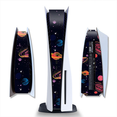 Srednje naljepnice Skin za PS5 Disc Digital Edition Console PS5 središnji dio Zaštitna traka Decal za PS5 Dodaci