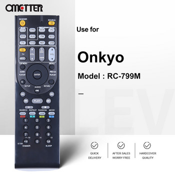 Το νέο RC-879M RC 879M RC-799M Κατάλληλο για Onkyo Parts Receiver AV Remote Control TX-SR333 TX-NR535 TXNR535 TXSR333