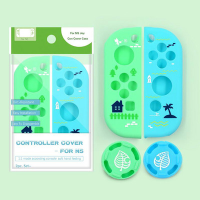 Thumb Stick Grip Cap Animal Crossing Joystick Cover Protector Skin For Switch NS Joy-Con Nintend Joycon Controller Silikonska torbica