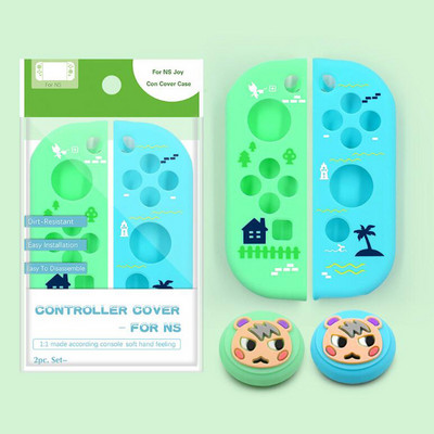 Thumb Stick Grip Cap Animal Crossing Joystick Cover Protector Skin For Switch NS Joy-Con Nintend Joycon Controller Silikonska torbica