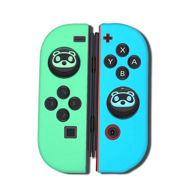 Thumb Stick Grip Cap Animal Crossing Joystick Cover Protector Skin For Switch NS Joy-Con Nintend Joycon Controller Silikonska torbica