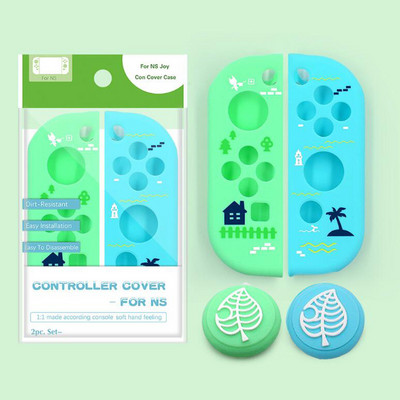 Thumb Stick Grip Cap Animal Crossing Joystick Cover Protector Skin For Switch NS Joy-Con Nintend Joycon Controller Silikonska torbica