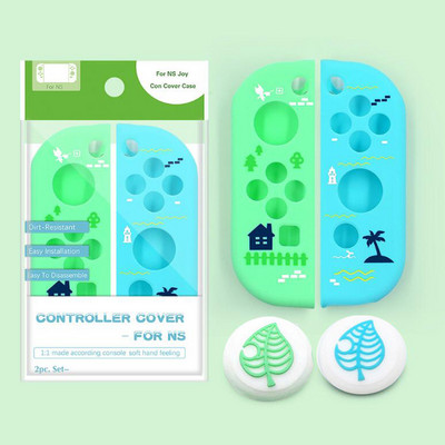 Thumb Stick Grip Cap Animal Crossing Joystick Cover Protector Skin For Switch NS Joy-Con Nintend Joycon Controller Silikonska torbica