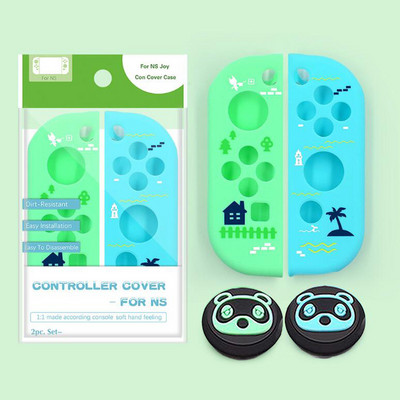 Thumb Stick Grip Cap Animal Crossing Joystick Cover Protector Skin For Switch NS Joy-Con Nintend Joycon Controller Silikonska torbica