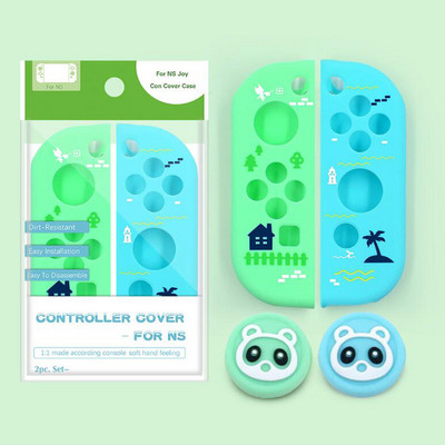 Thumb Stick Grip Cap Animal Crossing Joystick Cover Protector Skin For Switch NS Joy-Con Nintend Joycon Controller Silikonska torbica