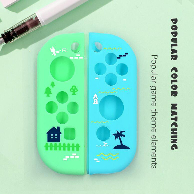 Thumb Stick Grip Cap Animal Crossing Joystick Cover Protector Skin For Switch NS Joy-Con Nintend Joycon Controller Silikonska torbica