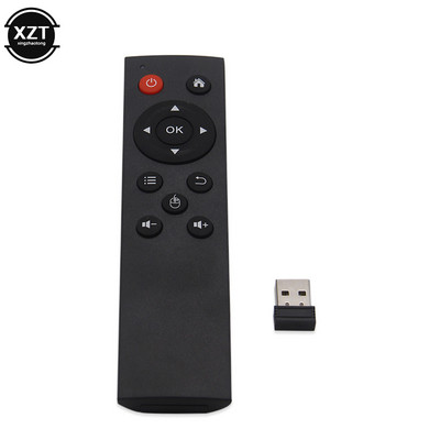Telecomandă universală 2.4G Air Mouse cu tastatură fără fir cu receptor USB pentru Android TV Box Smart TV PC HTPC Windows Lilux