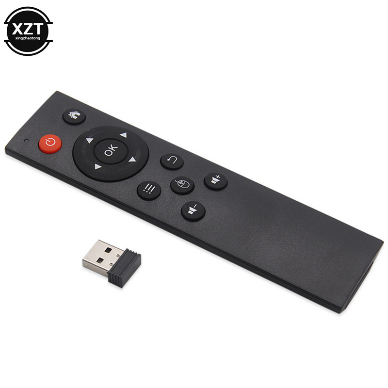 Telecomandă universală 2.4G Air Mouse cu tastatură fără fir cu receptor USB pentru Android TV Box Smart TV PC HTPC Windows Lilux