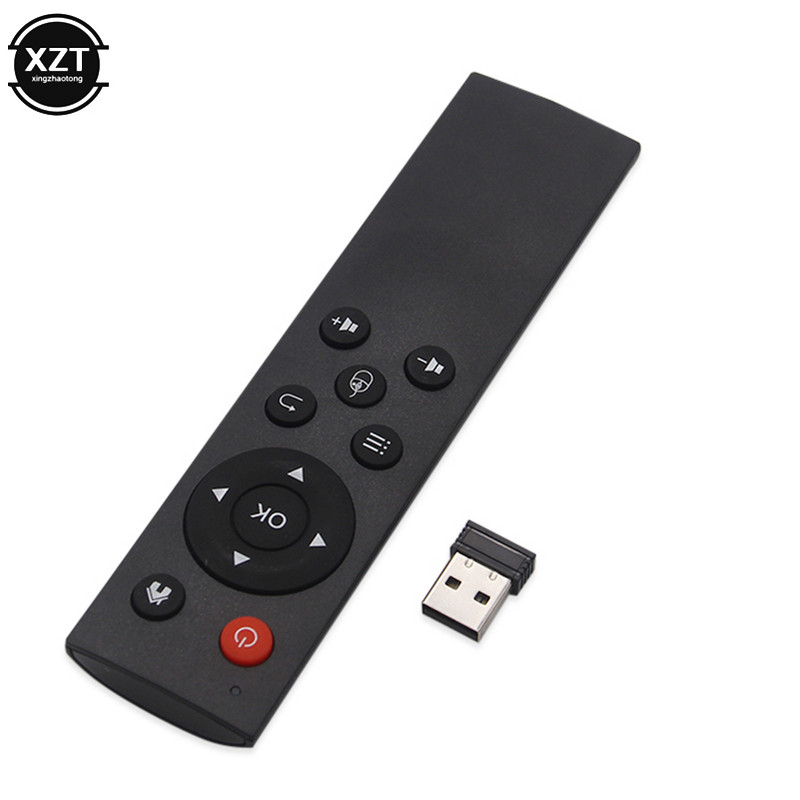 Telecomandă universală 2.4G Air Mouse cu tastatură fără fir cu receptor USB pentru Android TV Box Smart TV PC HTPC Windows Lilux