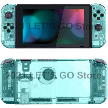 Σετ 6 χρωμάτων NItend Switch αντικατάσταση περιβλήματος κέλυφος διαφανής θήκη για Nitendo Nintendo Switch Console Δεξιά αριστερά Joycon