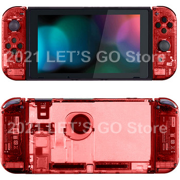 Σετ 6 χρωμάτων NItend Switch αντικατάσταση περιβλήματος κέλυφος διαφανής θήκη για Nitendo Nintendo Switch Console Δεξιά αριστερά Joycon
