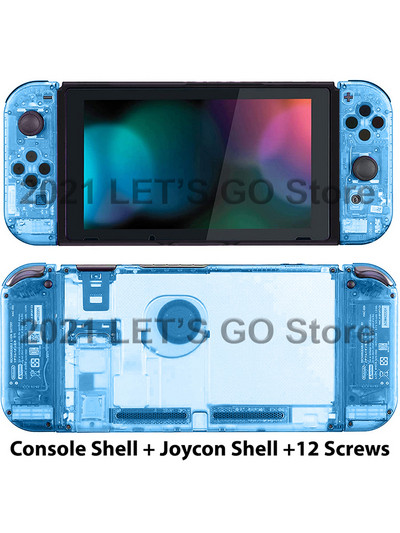 6 boja NIntend Switch DIY zamjensko kućište Shell Transparent Case Set za Nitendo Nintendo Switch konzolu desno lijevo Joycon