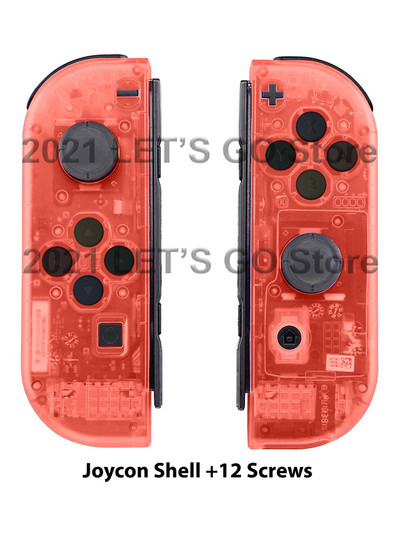 6 boja NIntend Switch DIY zamjensko kućište Shell Transparent Case Set za Nitendo Nintendo Switch konzolu desno lijevo Joycon