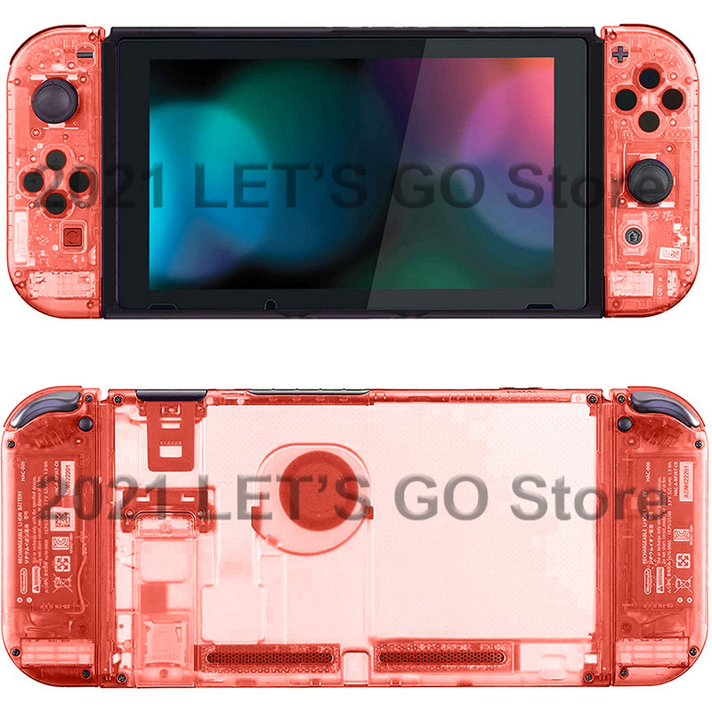 6 boja NIntend Switch DIY zamjensko kućište Shell Transparent Case Set za Nitendo Nintendo Switch konzolu desno lijevo Joycon