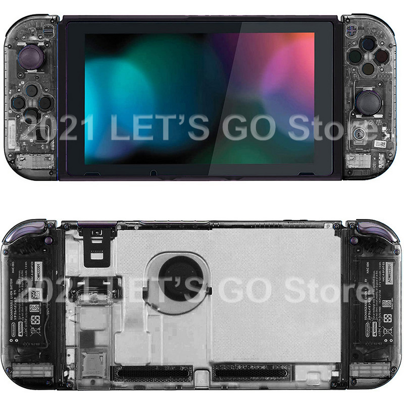 6 boja NIntend Switch DIY zamjensko kućište Shell Transparent Case Set za Nitendo Nintendo Switch konzolu desno lijevo Joycon