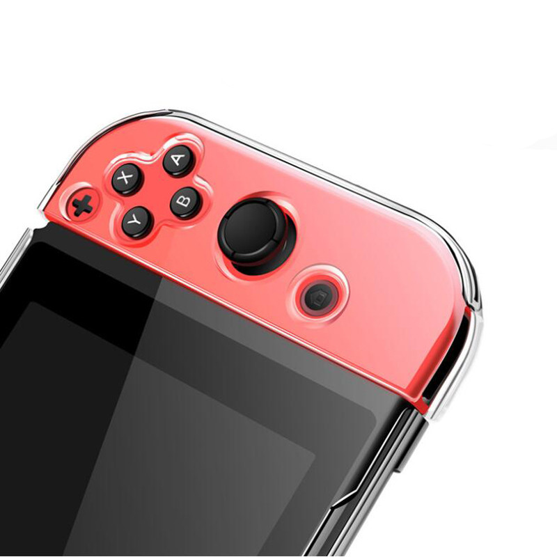 Prozirna tvrda torbica, zaštitni poklopac Joycon Shell za Nintendo Switch/Switch Oled NS Joy-Con Crystal Transparent TPU Soft Protector